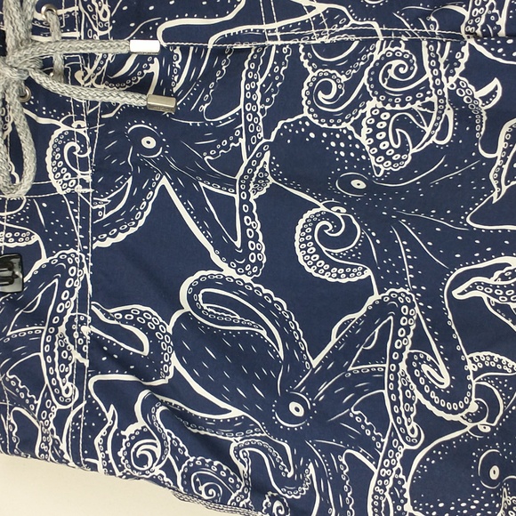 Vilebrequin Navy and White Octopus Swim Trunks - Picture 3 of 12